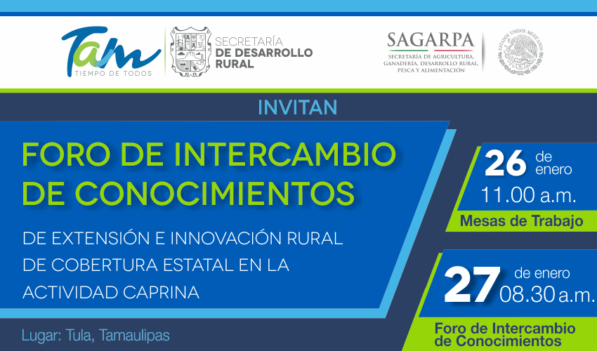FORO DE INTERCAMBIO DE CONOCIMIENTOS DE EXTENSIÓN E INNOVACIÓN RURAL DE COBERTURA ESTATAL EN LA ACTIVIDAD CAPRINA