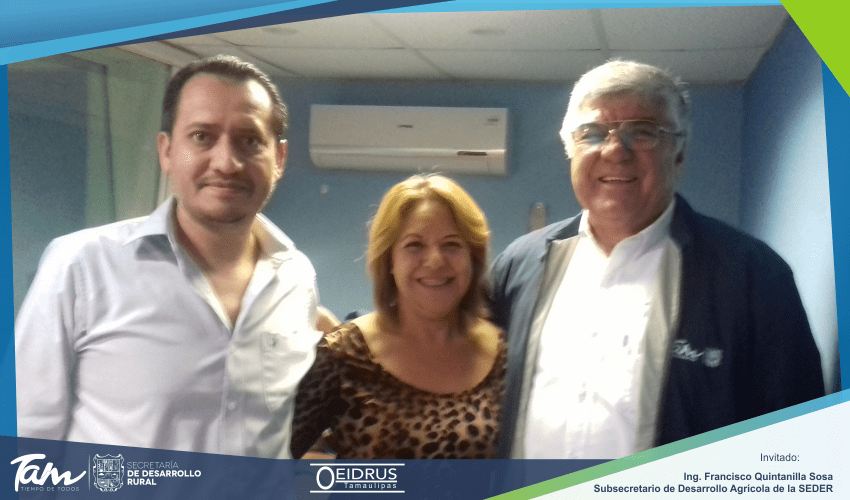 Programa de Radio “Acciones en el Campo Tamaulipeco” Invitado: Ing. Francisco Quintanilla Sosa, Subsecretario de Desarrollo Agrícola de la Secretaría de Desarrollo Rural