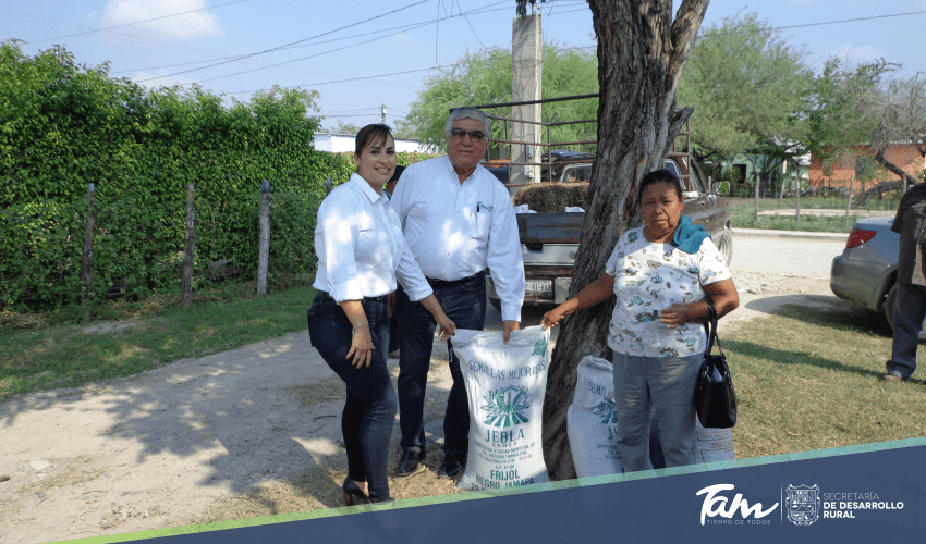 Benefician a productores de Jiménez con 10.8 toneladas de semilla de calidad