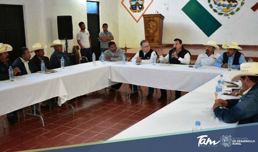 Gobierno del Estado da respuestas a productores del Altiplano