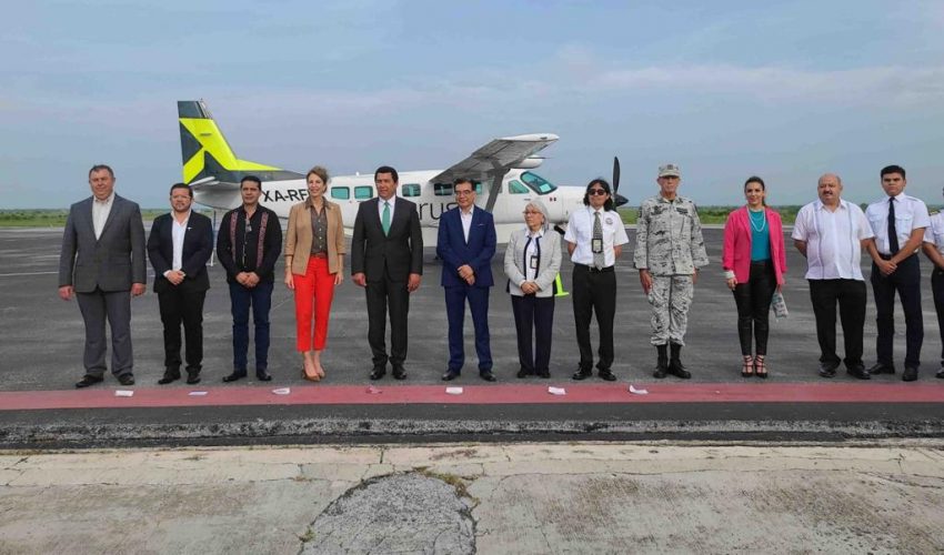 AERUS inicia nuevas rutas aéreas en Matamoros, Tampico y Victoria