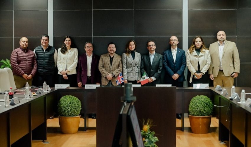 Tamaulipas y Reino Unido analizan oportunidades de inversión y cooperación