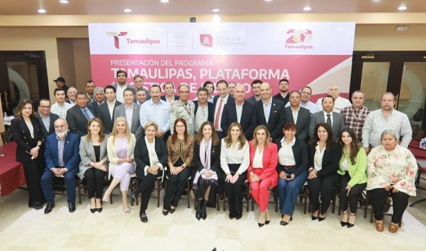 Presentan programa “Tamaulipas, Plataforma Logística de México”