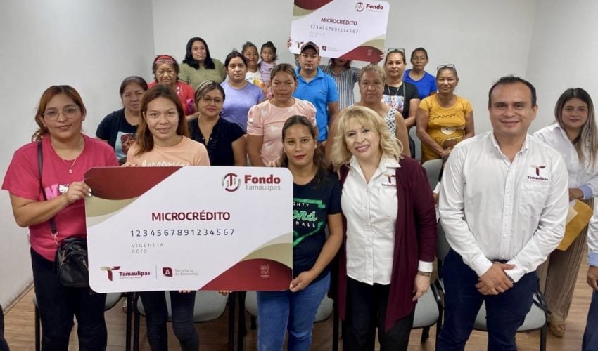 Entrega Fondo Tamaulipas microcréditos a emprendedores de 15 municipios