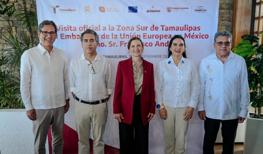 Embajador de la Unión Europea fortalece relación con Tamaulipas en visita al sur del estado