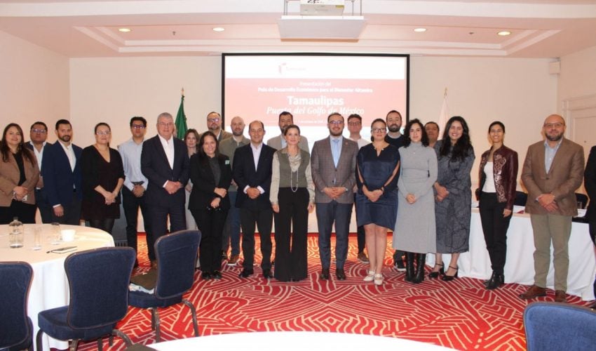 Tamaulipas fortalece vínculos con AMPIP para impulsar el desarrollo industrial
