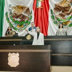 Comparece secretaria de Economía ante el Congreso; destaca visión humanista en la política económica del gobernador