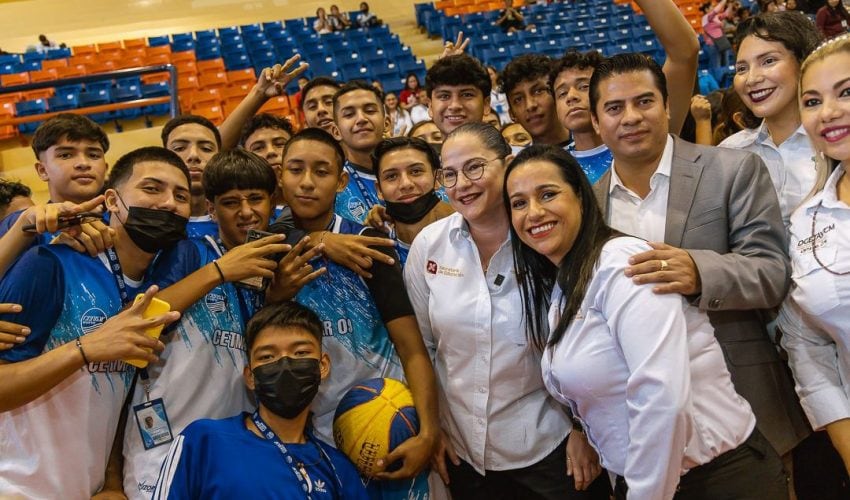 Inauguran «Encuentro de Juegos Estatales» de estudiantes de bachillerato