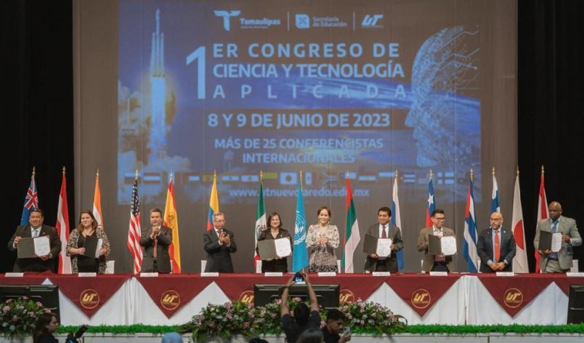 Realizan «Primer Congreso Internacional de Ciencia y Tecnología Aplicada» en Nuevo Laredo