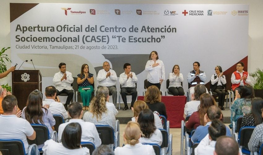 Tiene Tamaulipas el primer Centro de Atención Socioemocional a nivel nacional para las y los trabajadores de la educación