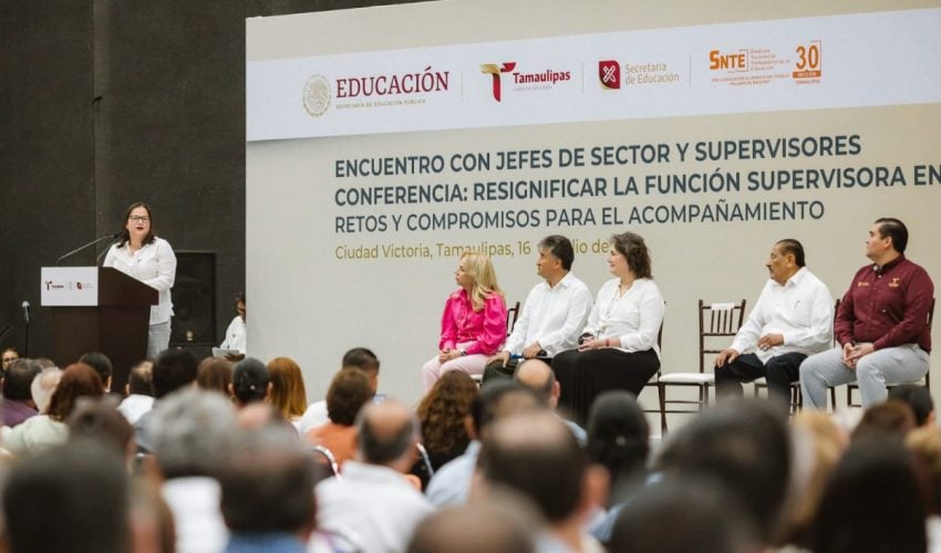 Realizaron Encuentro de Jefes de Sector y Supervisores de Educación Básica de Tamaulipas