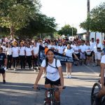 Participan docentes y estudiantes en “Rodada y Carrera por la Paz y contra las Adicciones”