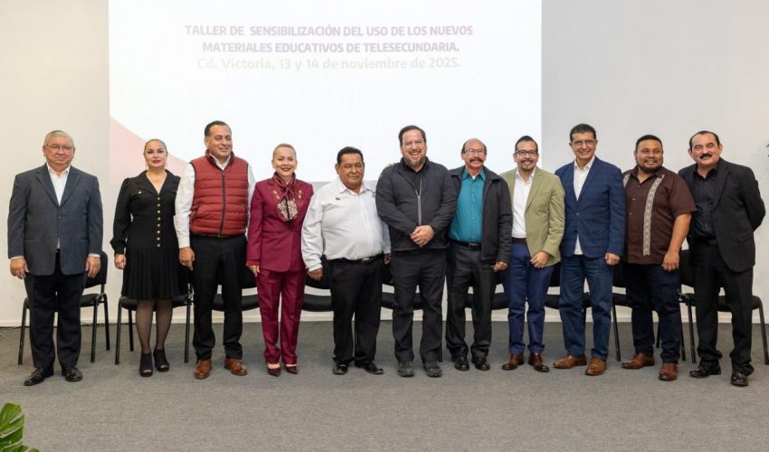 Impulsa Tamaulipas uso de nuevos materiales educativos para telesecundarias