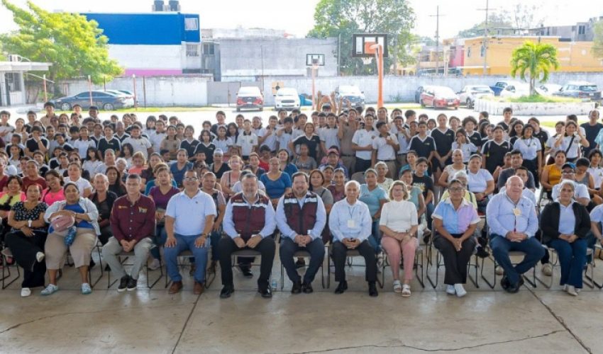 Anuncia SET inversión de más de 19 MDP para la modernización eléctrica de la Secundaria “Isaac Newton” en Madero