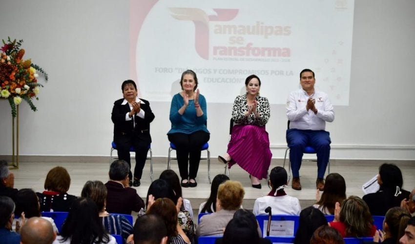 Se desarrollo foro ‘Diálogos y Compromisos por la Educación’ en Nuevo Laredo