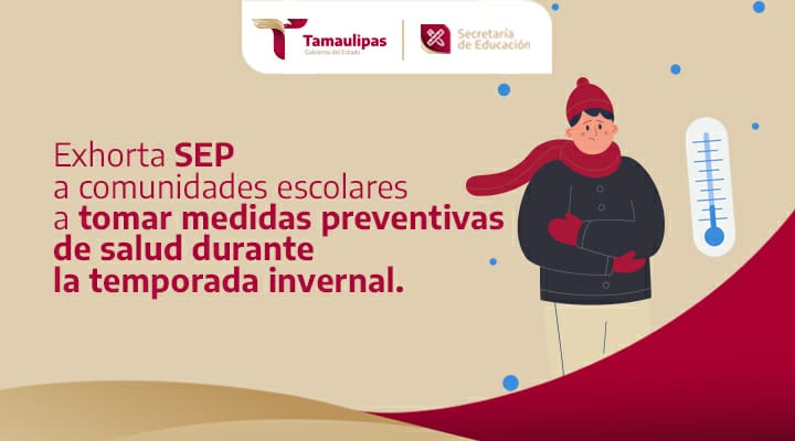 Recomendaciones SEP por la temporada invernal