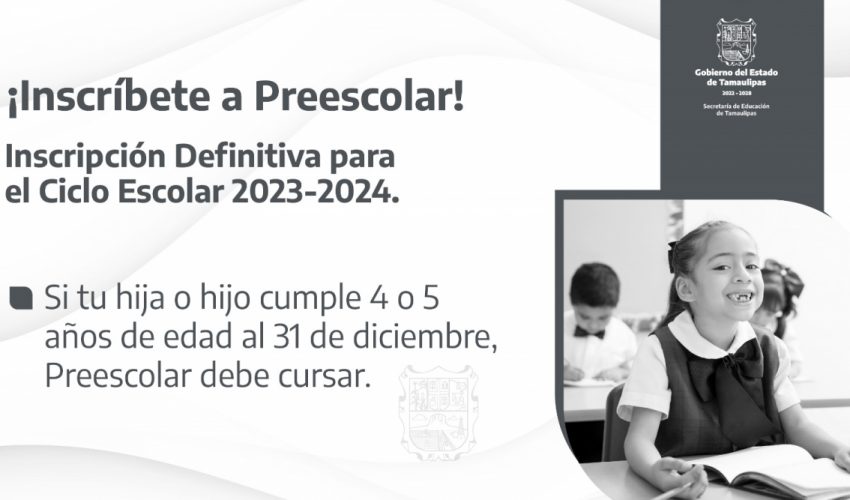 Realiza el trámite de Inscripción a Preescolar