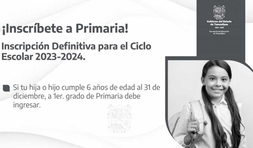 Realiza el trámite de Inscripción a Primaria