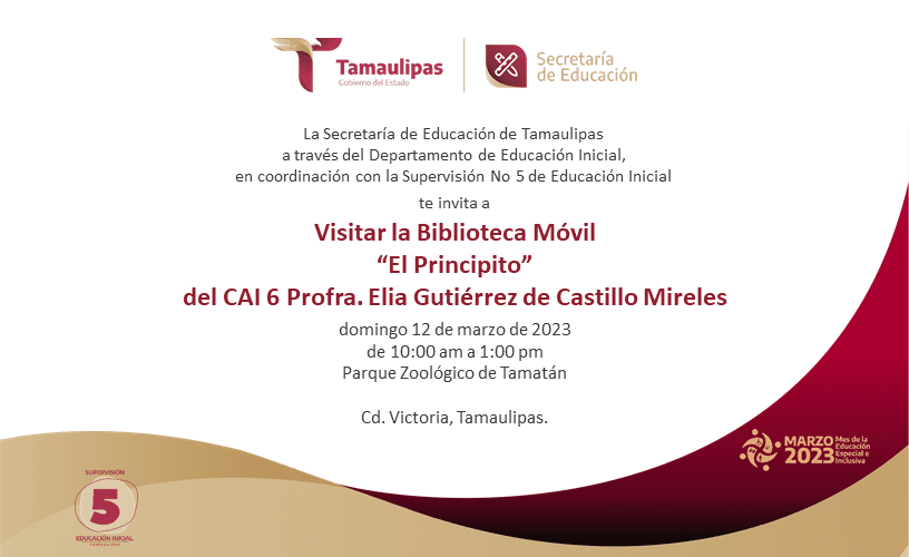 Visita la Biblioteca Móvil “El Principito”