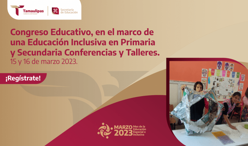 Se invita al Congreso Educativo: En el marco de una Educación Inclusiva en Primaria y Secundaria