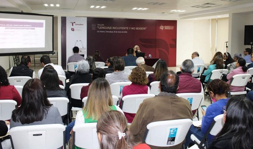 Se impartió el taller ‘Lenguaje Incluyente y No Sexista’