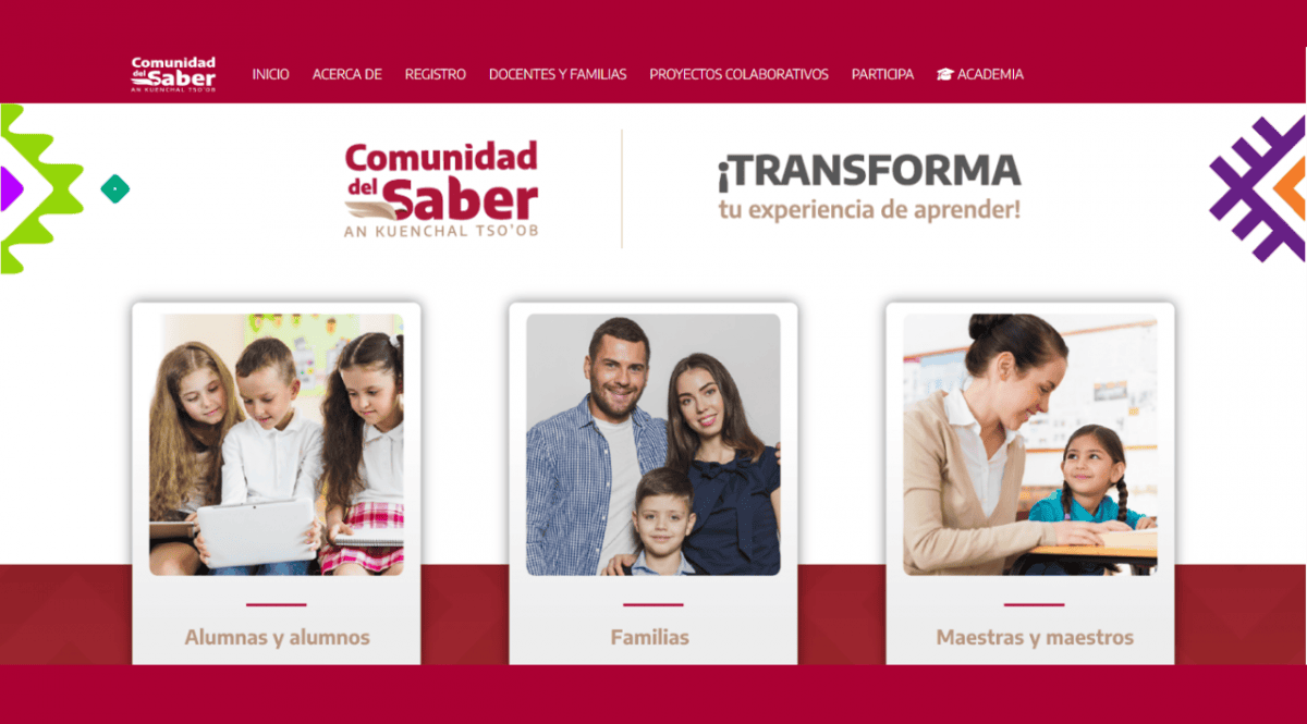 Plataforma Educativa Única ‘Comunidad del Saber’