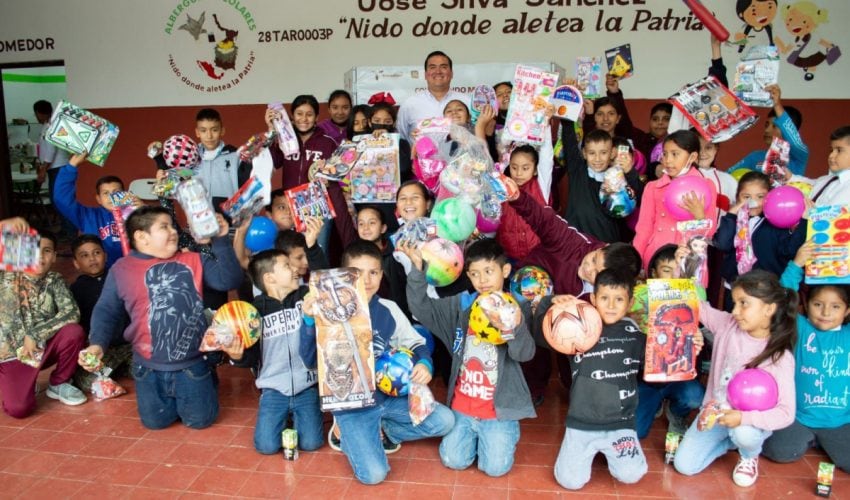 Celebra Gobierno del Estado, DIF Tamaulipas y SET a las Niñas y los Niños de los Albergues Escolares Rurales