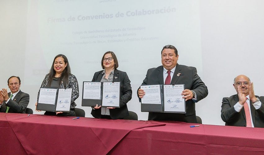 Se lleva a cabo la Firma de Convenios de Colaboración