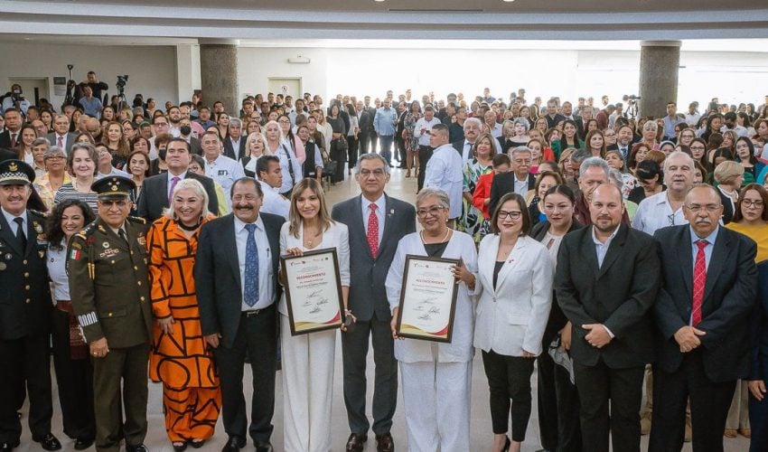 Ceremonia de Entronización de la Galería de Honor del Magisterio Tamaulipeco