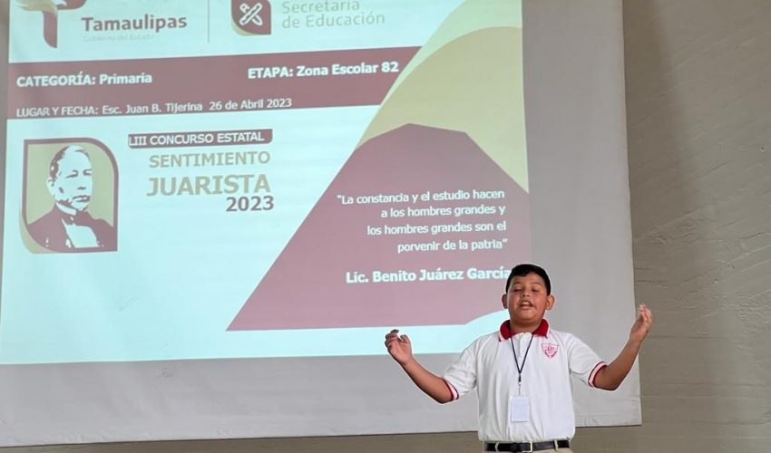 Continúa el concurso estatal de Oratoria “Sentimiento Juarista” 2023