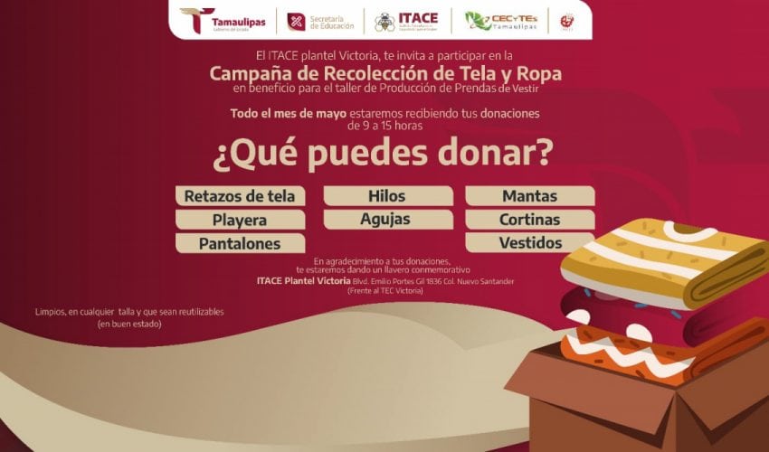 Campaña de Recolección de Tela y Ropa