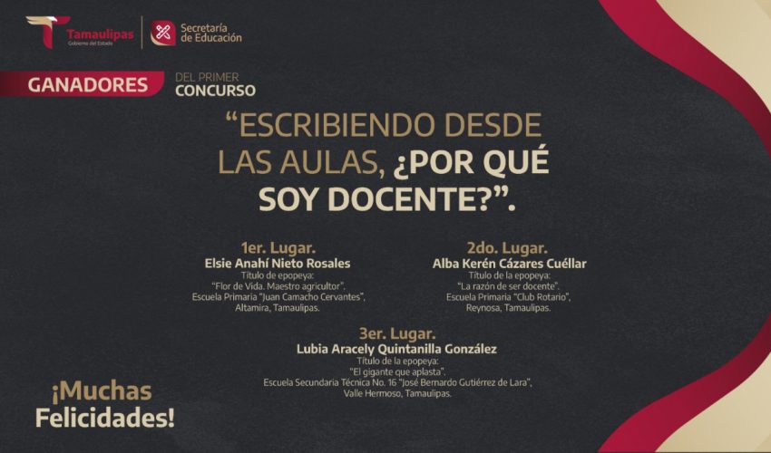 Primer Concurso “Escribiendo desde las aulas”