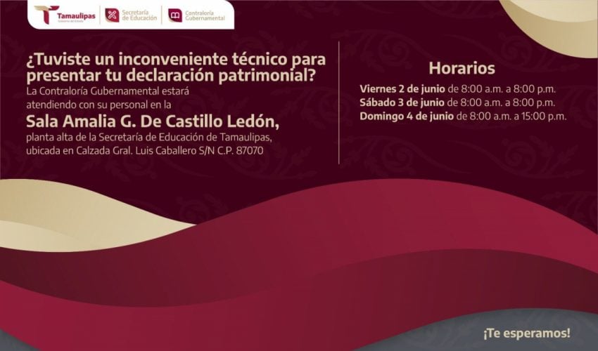 ¿Tuviste un inconveniente técnico para presentar tu declaración patrimonial?