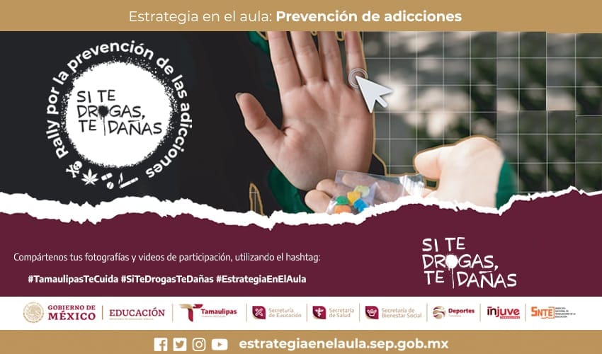Rally por la prevención de las adicciones