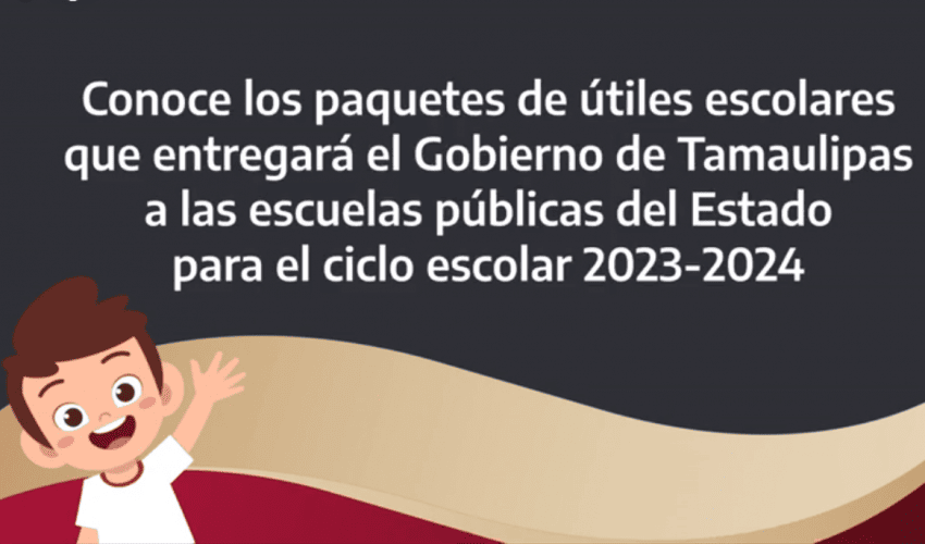 Conoce los paquetes de útiles escolares, de Educación Especial