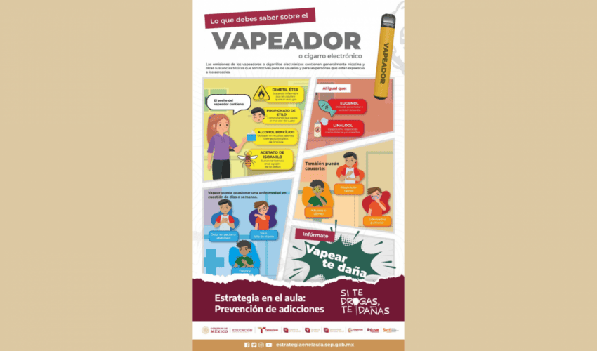 Prevención de adicciones – Vapeador