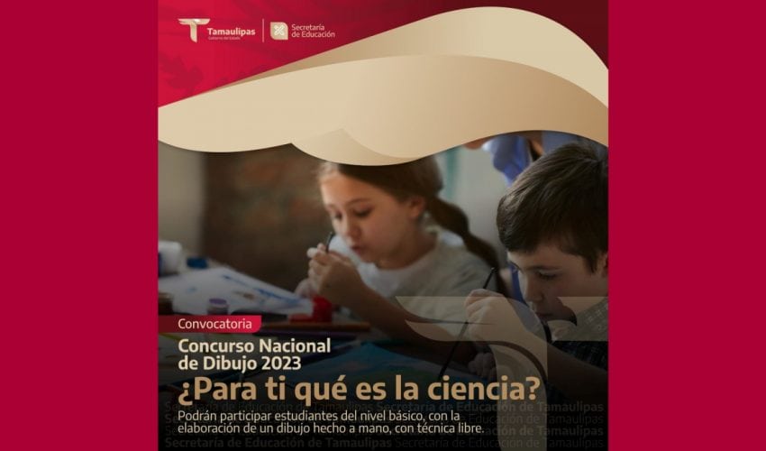 Concurso Nacional de Dibujo 2023, con la temática: ¿Para ti qué es la ciencia?
