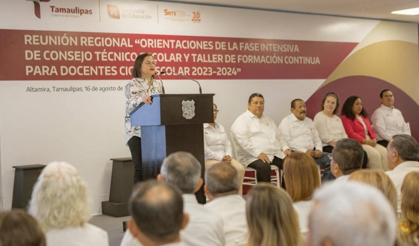 Reunión regional “Orientaciones de la Fase Intensiva de Consejo Técnico Escolar y Taller de Formación Continua para Docentes“