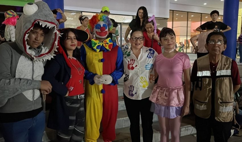 Estudiantes del grupo Ocassum presentaron obra teatral