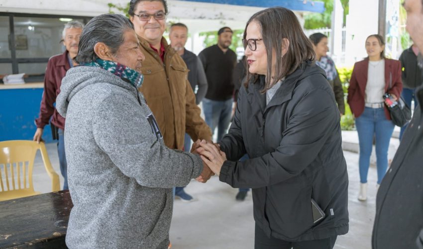 Secretaria convivió con maestras y maestros de la Escuela Secundaria Técnica No. 7 “Dr. Pedro Martínez Noriega”, de El Mante