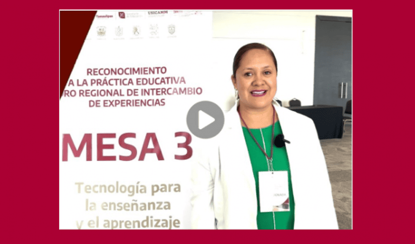 Video Galardonada comparte Prácticas Docentes