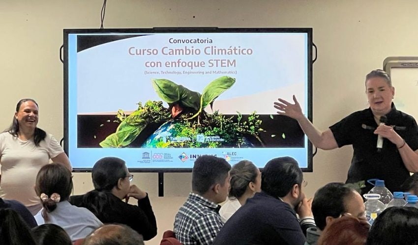 Curso ‘Cambio Climático con enfoque STEAM’