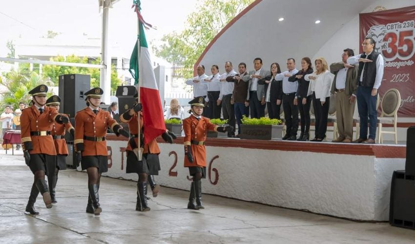 Ceremonia del 35 Aniversario del CBTIS 236