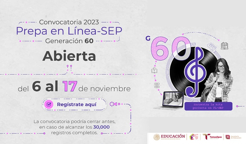 Prepa en Línea-SEP, Generación 60