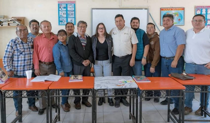 La secretaria de Educación de Tamaulipas, Lucía Aimé Castillo Pastor, visitó y participó en el Taller Intensivo de Formación Continua para Docentes