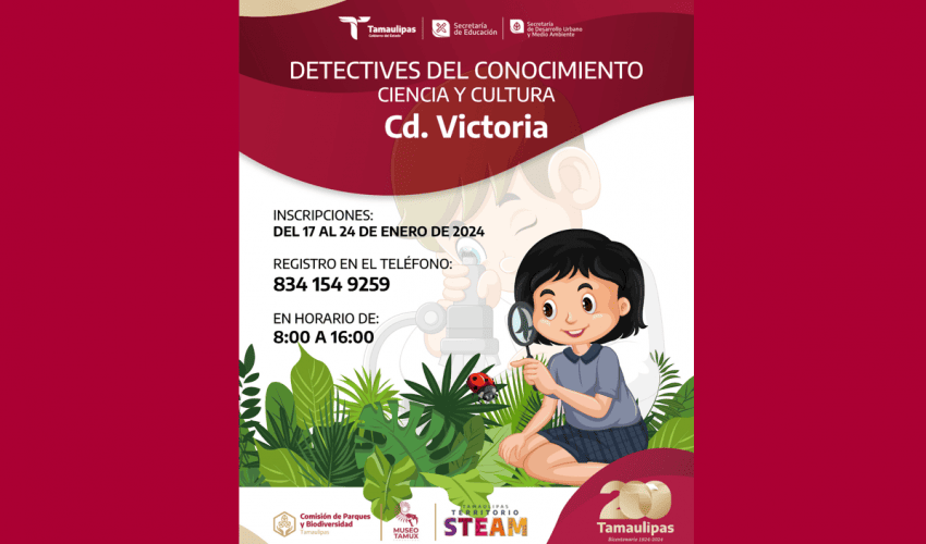 “Detectives del Conocimiento: Ciencia y Cultura” en Victoria