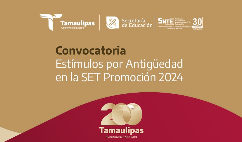 Estímulos por Antigüedad en la SET, Promoción 2024