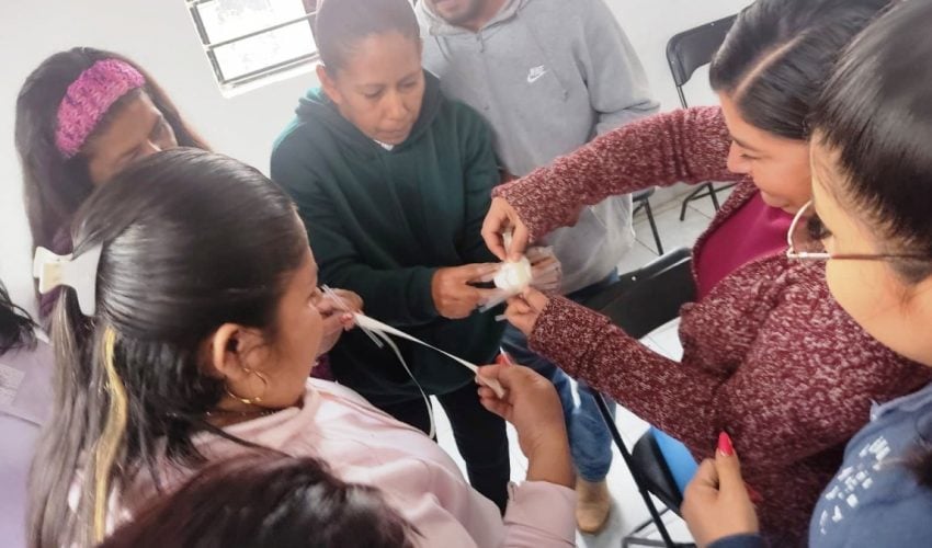 Rally Familiar en el municipio de Tula