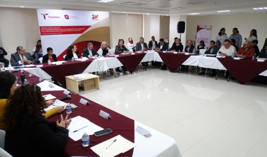 Primera Reunión de la Comisión Estatal para la Planeación y Programación de la Educación Media Superior
