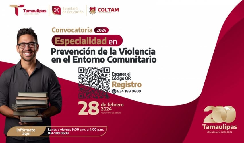 Especialidad en Prevención de la Violencia en el Entorno Comunitario